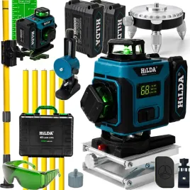 poziomica-laserowa-360-plaszczyznowa-hilda-4dpro-laser-krzyzowy-tyczka-42m