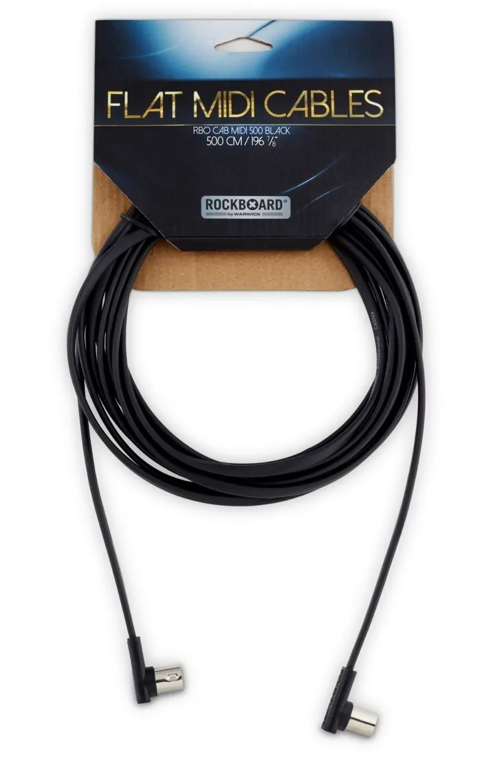 plaski-kabel-midi-rockboard-flat-bk-5m-stan-nowy