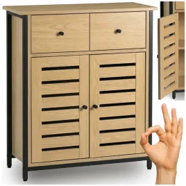 szafka-na-buty-waska-z-szufladami-do-przedpokoju-czarny-dab-amaya-70cm