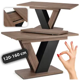 stol-rozkladany-kuchenny-do-salonu-jadalni-orzech-czarny-clark-120-160-cm