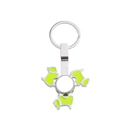brelok-metalowy-spinner-do-sublimacji-dog-zielony