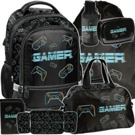 gamepad-plecak-szkolny-do-podstawowki-zestaw-6w1-do-1-klasy-gamer-gaming