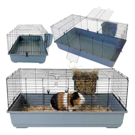 klatka-kojec-dla-krolika-swinki-morskiej-100cm-cavia-eco-szara-duzy-pasnik