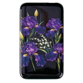 setty-flowers-powerbank-225w-10000mah-2xusb-a-usb-c-czarny-kwiatowy