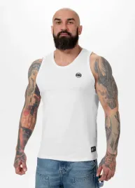 koszulka-meska-tank-top-pitbull-small-logo-biala
