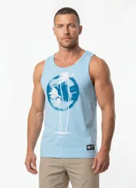 koszulka-meska-tank-top-pitbull-palms-jasno-niebieska