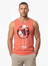 koszulka-meska-tank-top-pitbull-palms-pomaranczowa-lososiowa