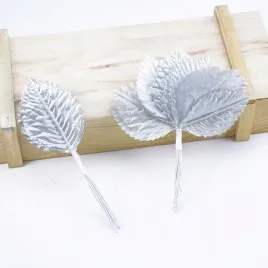sztuczne-liscie-srebrne-diy-scrapbooking-12-szt