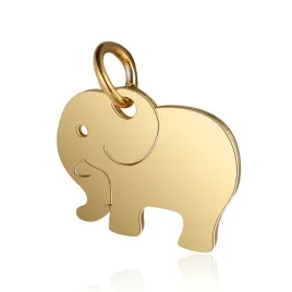 zawieszka-charms-zloty-slonik-stal-nierdzewna