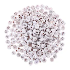 koraliki-do-bransoletek-rose-gold-litery-100szt