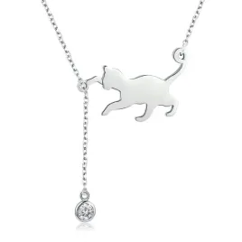 fraise-naszyjnik-lancuszek-kotek-srebro-s925