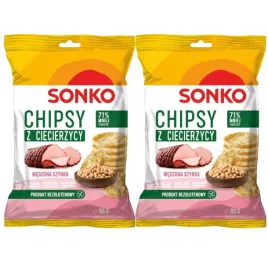 sonko-chipsy-z-ciecierzycy-wedzona-szynka-60-g-x-2-sztuk