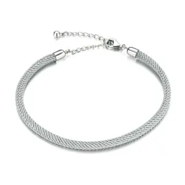 fraise-bransoletka-sznurkowa-szara-s925-charms