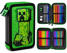 piornik-szkolny-dwukomorowy-z-wyposazenem-minecraft-creeper-boom-3d