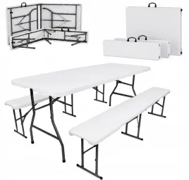 zestaw-ogrodowy-skladany-stol-180cm-2x-lawki-bialy-catering-bankiet-ogrod