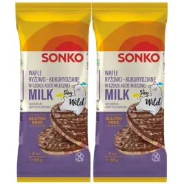 sonko-wafle-ryzowo-kukurydziane-w-czekoladzie-mlecznej-65-g-4-sztuki-x-2