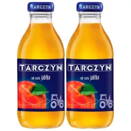 tarczyn-sok-100-percent-jablko-300-ml-x-2-sztuk