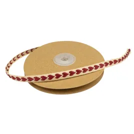 tasiemka-kremowa-10mm-w-czerwone-serca-10-metrow