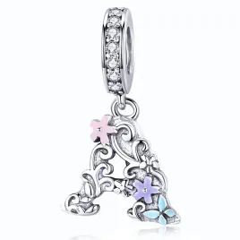 srebrny-koralik-charms-beads-litera-a-flowers