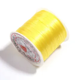 zylka-gumka-02mm-1mm-plaska-zolta-do-bransoletek-koralikow-40m