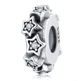 srebrny-koralik-charms-beads-gwiazdki-gwiazdy-star