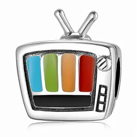 srebrny-koralik-charms-beads-telewizor-odbiornik