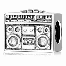 srebrny-koralik-charms-beads-radio-magnetofon