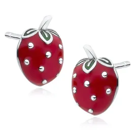 emaliowane-srebrne-kolczyki-truskawki-strawberry