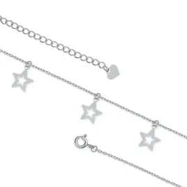 rodowana-srebrna-bransoletka-na-noge-gwiazdki-star
