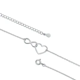 rodowana-bransoletka-na-noge-nieskonczonosc-heart