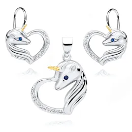 rodowany-srebrny-komplet-serce-heart-jednorozec