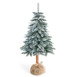 choinka-sztuczna-sosna-pearl-120-cm-perlowa-zielen-drewniany-pien