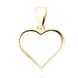pozlacany-srebrny-wisiorek-gladkie-serce-heart
