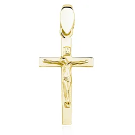elegancki-pozlacany-srebrny-klasyczny-gladki-krzyzyk-krzyz-srebro-925