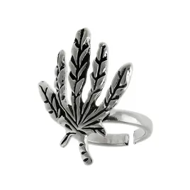 elegancki-srebrny-kolczyk-nausznica-listek-marihuany-mary-jane