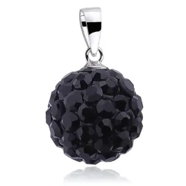 wisiorek-czarna-kulka-kuleczka-swarovski-12mm