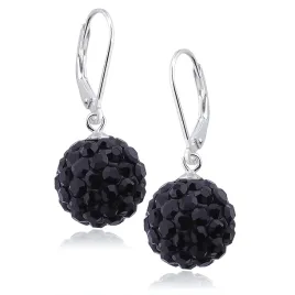 wiszace-kolczyki-czarne-kulki-swarovski-ball-12mm