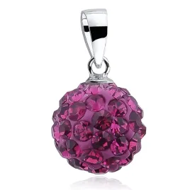 wisiorek-kulka-kuleczka-fuksja-swarovski-10mm