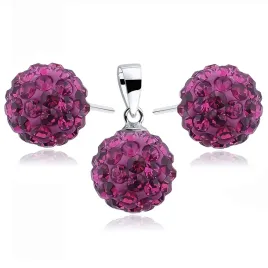 klasyczny-komplet-fuksja-swarovski-kulki-kule-10mm