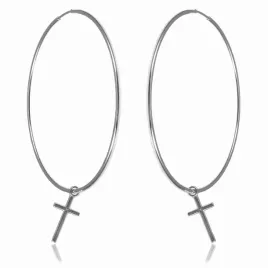 kolczyki-srebrne-gladkie-kola-kolka-krzyzyk-5cm