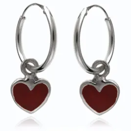kolczyki-gladkie-kola-kolka-emaliowane-serca-heart