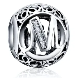 srebrna-przywieszka-charms-litera-literka-m