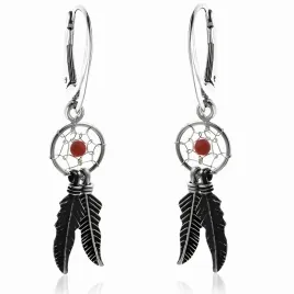 wiszace-srebrne-kolczyki-lapacz-snow-dreamcatcher
