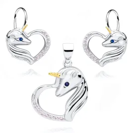 rodowany-srebrny-komplet-serce-heart-jednorozec