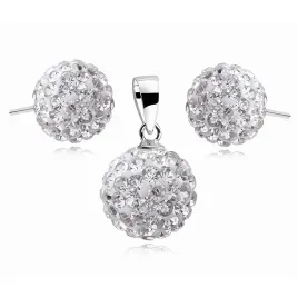 elegancki-srebrny-komplet-shamballa-biale-kulki-balls-swarovski-8mm-10mm