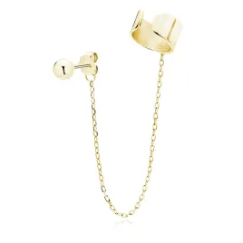 klasyczna-nausznica-na-malzowine-ear-cuff-z-lancuszkiem-pozlacane-srebro