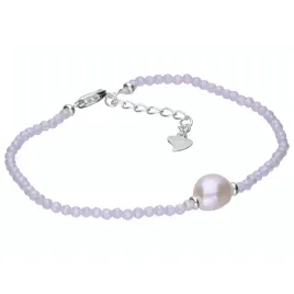 elegancka-rodowana-srebrna-bransoletka-fasetowane-krysztalki-perly-perelki