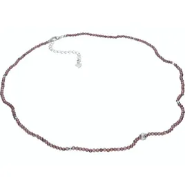elegancki-rodowany-srebrny-naszyjnik-brazowy-krysztal-szlifowane-kostki