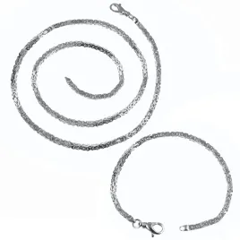 klasyczny-srebrny-komplet-lancuch-bizantyjski-krolewski-3mm-21cm-55cm