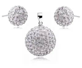 klasyczny-srebrny-komplet-kolczyki-wisior-biale-kulki-kuleczki-swarovski